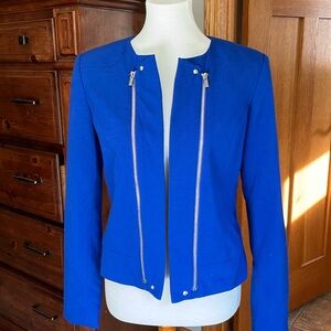 CALVIN KLEIN Royal blue blazer/jacket